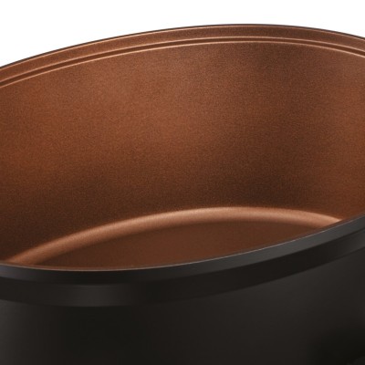 Мультиварка Russell Hobbs GoodToGo, 1000Вт, чаша-6.5л, електронне керув., знімна кришка, кераміка, чорний (28270-56)