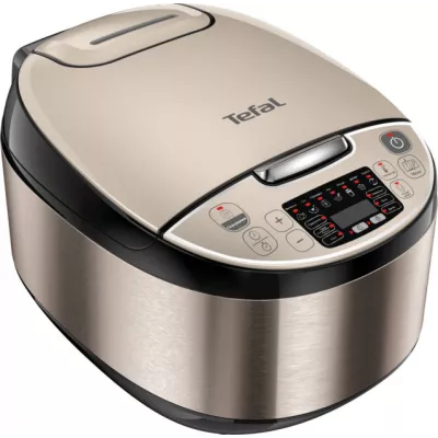 Мультиварка Tefal Essential, 750Вт, чаша-5л, електронне керув., пластик, сірий (RK321A34)