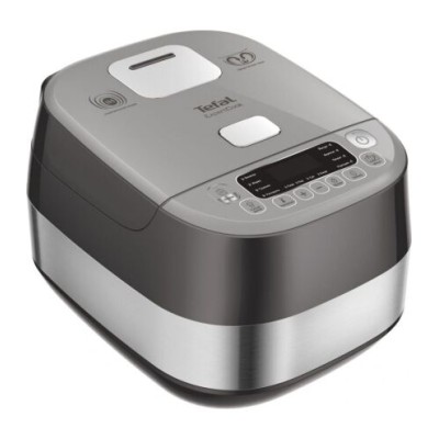 Мультиварка Tefal Expert Cook Induction, 1200Вт, чаша-5л, електронне керув., пластик, сірий (RK802B34)