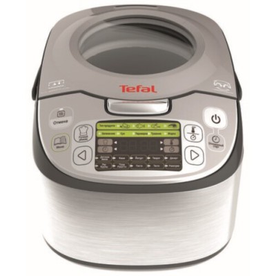 Мультиварка Tefal Fuzzy Logic, 750Вт, чаша-5л, електронне керув., пластик, сірий (RK812B32) Мультиварка Tefal Fuzzy Logic, 750Вт, чаша-5л, електронне керув., пластик, сірий (RK812B32)