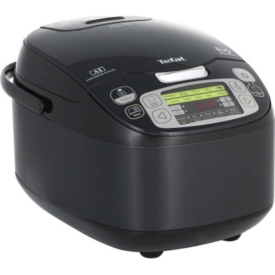 Мультиварка Tefal Fuzzy Logic, 750Вт, чаша-5л, електронне керув., пластик, чорний (RK815834) Мультиварка Tefal Fuzzy Logic, 750Вт, чаша-5л, електронне керув., пластик, чорний (RK815834)