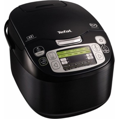 Мультиварка Tefal Fuzzy Logic, 750Вт, чаша-5л, електронне керув., пластик, чорний (RK815834) Мультиварка Tefal Fuzzy Logic, 750Вт, чаша-5л, електронне керув., пластик, чорний (RK815834)