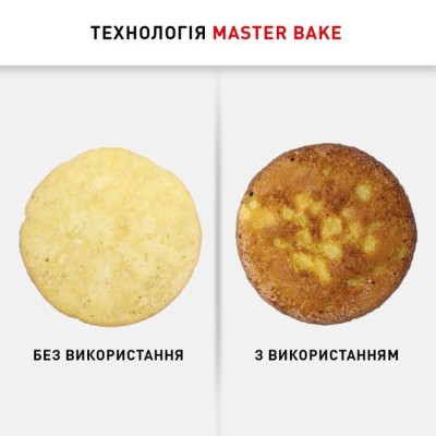Мультиварка Tefal Multicook&Bake IH, 1500Вт, чаша-5л, електронне керув., метал/пластик, чорний (RK908A34)