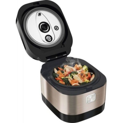 Мультиварка Tefal MultiCook&Stir, 1200Вт, чаша-5л, електронне керув., пластик, чорно-бронзовий (RK905A34) Мультиварка Tefal MultiCook&Stir, 1200Вт, чаша-5л, електронне керув., пластик, чорно-бронзовий (RK905A34)