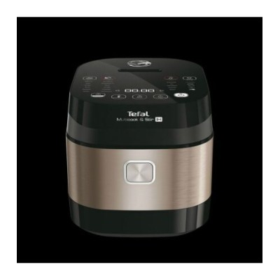Мультиварка Tefal MultiCook&Stir, 1200Вт, чаша-5л, електронне керув., пластик, чорно-бронзовий (RK905A34) Мультиварка Tefal MultiCook&Stir, 1200Вт, чаша-5л, електронне керув., пластик, чорно-бронзовий (RK905A34)