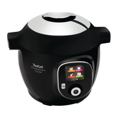 Мультиварка-скороварка Tefal Cook4me+ Connect, 1600Вт, чаша-6л, електронне керув., пластик, чорний (CY855830) Мультиварка-скороварка Tefal Cook4me+ Connect, 1600Вт, чаша-6л, електронне керув., пластик, чорний (CY855830)
