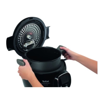 Мультиварка-скороварка Tefal Cook4me+ Connect, 1600Вт, чаша-6л, електронне керув., пластик, чорний (CY855830) Мультиварка-скороварка Tefal Cook4me+ Connect, 1600Вт, чаша-6л, електронне керув., пластик, чорний (CY855830)