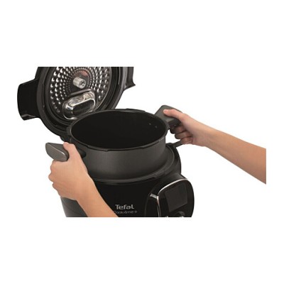 Мультиварка-скороварка Tefal Cook4me+ Connect, 1600Вт, чаша-6л, електронне керув., пластик, чорний (CY855830) Мультиварка-скороварка Tefal Cook4me+ Connect, 1600Вт, чаша-6л, електронне керув., пластик, чорний (CY855830)