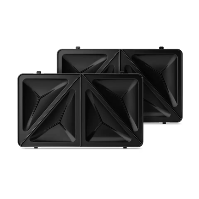 Мультимейкер Philips Series 5000 750Вт, антипригарне покриття, 3 пластини, корпус-пластик, чорно-сріблястий (HD2350/80)