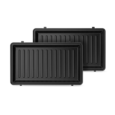 Мультимейкер Philips Series 5000 750Вт, антипригарне покриття, 3 пластини, корпус-пластик, чорно-сріблястий (HD2350/80)