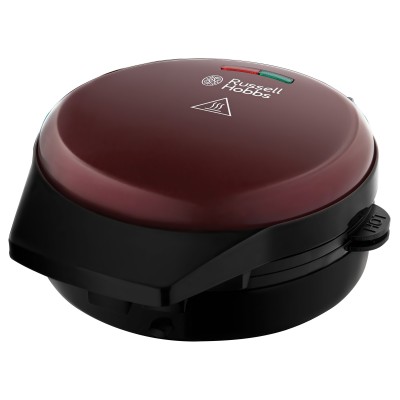 Мультимейкер Russell Hobbs Fiesta 950Вт, алюміній, 3 пластини, корпус-нержав.сталь/пластик, бордо (24620-56)