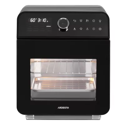 Мультипіч Ardesto, 2250Вт, об'єм-15л, сенсорне керування, функція приготування на пару, 40-220°C, метал/пластик, біло-чорний (AI