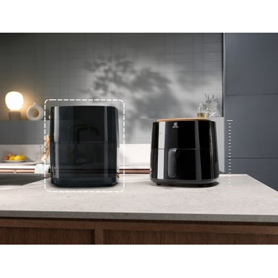 Мультипіч Electrolux 1500Вт, чаша-5л, сенсорне керування, 5 авто. програм, пластик, чорний (EAF5B)