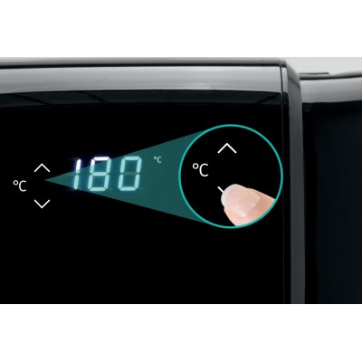 Мультипіч Gorenje, 1700Вт, чаша-5л, електронне керув., нерж. сталь, чорний (AF1700DB) Мультипіч Gorenje, 1700Вт, чаша-5л, електронне керув., нерж. сталь, чорний (AF1700DB)