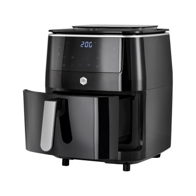 Мультипіч OBH Nordica Easy Fry&Steam Black, 17000Вт, чаша-6.5л, сенсорне керув., від 80°C до 200°C, пластик, чорний (FW2018S0) Мультипіч OBH Nordica Easy Fry&Steam Black, 17000Вт, чаша-6.5л, сенсорне керув., від 80°C до 200°C, пластик, чорний (FW2018S0)