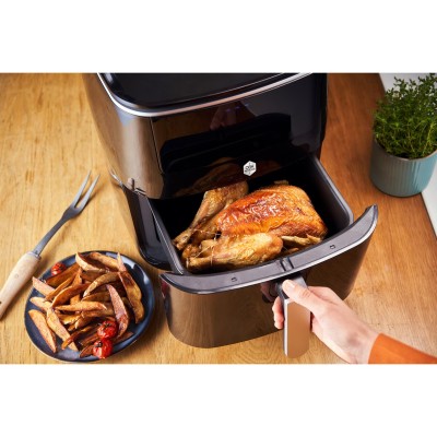 Мультипіч OBH Nordica Easy Fry&Steam Black, 17000Вт, чаша-6.5л, сенсорне керув., від 80°C до 200°C, пластик, чорний (FW2018S0) Мультипіч OBH Nordica Easy Fry&Steam Black, 17000Вт, чаша-6.5л, сенсорне керув., від 80°C до 200°C, пластик, чорний (FW2018S0)