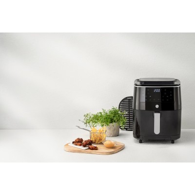Мультипіч OBH Nordica Easy Fry&Steam Black, 17000Вт, чаша-6.5л, сенсорне керув., від 80°C до 200°C, пластик, чорний (FW2018S0) Мультипіч OBH Nordica Easy Fry&Steam Black, 17000Вт, чаша-6.5л, сенсорне керув., від 80°C до 200°C, пластик, чорний (FW2018S0)