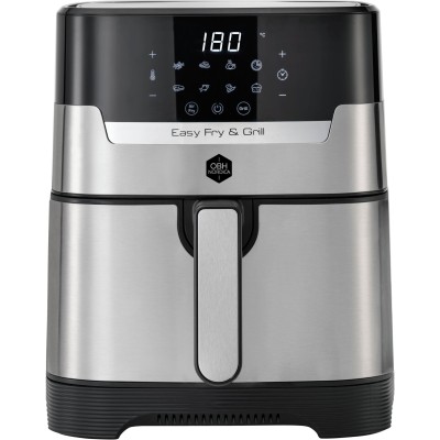Мультипіч OBH Nordica EasyFry&Grill, 1550Вт, чаша-4.2л, сенсорне керув., від 40°C до 200°C, пластик, чорно-сірий (AG505DS0) Мультипіч OBH Nordica EasyFry&Grill, 1550Вт, чаша-4.2л, сенсорне керув., від 40°C до 200°C, пластик, чорно-сірий (AG505DS0)