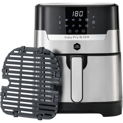 Мультипіч OBH Nordica EasyFry&Grill, 1550Вт, чаша-4.2л, сенсорне керув., від 40°C до 200°C, пластик, чорно-сірий (AG505DS0) Мультипіч OBH Nordica EasyFry&Grill, 1550Вт, чаша-4.2л, сенсорне керув., від 40°C до 200°C, пластик, чорно-сірий (AG505DS0)