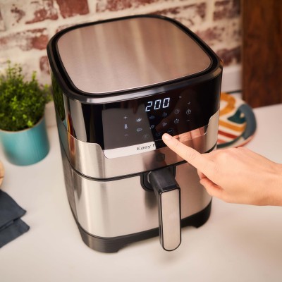 Мультипіч OBH Nordica EasyFry&Grill, 1550Вт, чаша-4.2л, сенсорне керув., від 40°C до 200°C, пластик, чорно-сірий (AG505DS0) Мультипіч OBH Nordica EasyFry&Grill, 1550Вт, чаша-4.2л, сенсорне керув., від 40°C до 200°C, пластик, чорно-сірий (AG505DS0)