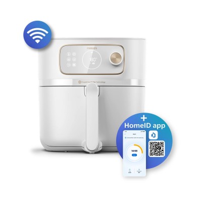 Мультипіч Philips Combi XXL Connected 2200Вт, чаша-8.3л, сенсорне управл., 22 авто. программ, пластик, білий (HD9876/20) Мультипіч Philips Combi XXL Connected 2200Вт, чаша-8.3л, сенсорне управл., 22 авто. программ, пластик, білий (HD9876/20)