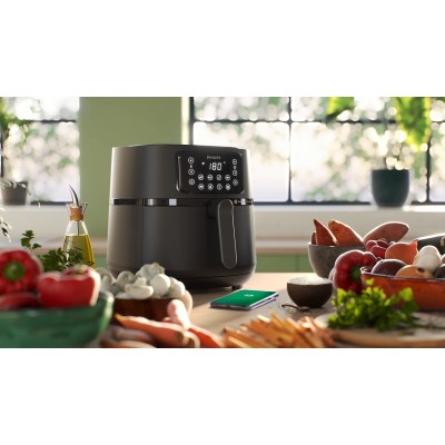 Мультипіч Philips Ovi Connected XXL 2000Вт, чаша-7.2л, сенсорне управл., 8 авто. програм, пластик, чорний (HD9285/90) Мультипіч Philips Ovi Connected XXL 2000Вт, чаша-7.2л, сенсорне управл., 8 авто. програм, пластик, чорний (HD9285/90)