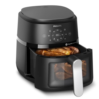Мультипіч Philips Ovi digital, 1500Вт, чаша-4.2л, сенсорне керування, 13 авто. програм, віконце, пластик, чорний (NA221/00) Мультипіч Philips Ovi digital, 1500Вт, чаша-4.2л, сенсорне керування, 13 авто. програм, віконце, пластик, чорний (NA221/00)