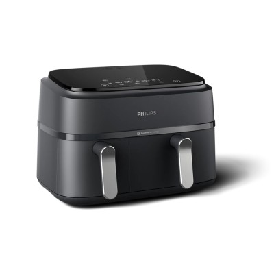 Мультипіч Philips Ovi Dual Series 3000 2750Вт, чаша-6+3л, сенсорне управл., 2 контейнера,8 авто. Програм, пластик, чорний (NA351 Мультипіч Philips Ovi Dual Series 3000 2750Вт, чаша-6+3л, сенсорне управл., 2 контейнера,8 авто. Програм, пластик, чорний (NA351