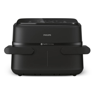Мультипіч Philips Ovi Flex Dual 2450Вт, чаша-6+3л, сенсорне управл., 2 контейнера, 6 авто. програм, пластик, чорний (NA150/00) Мультипіч Philips Ovi Flex Dual 2450Вт, чаша-6+3л, сенсорне управл., 2 контейнера, 6 авто. програм, пластик, чорний (NA150/00)