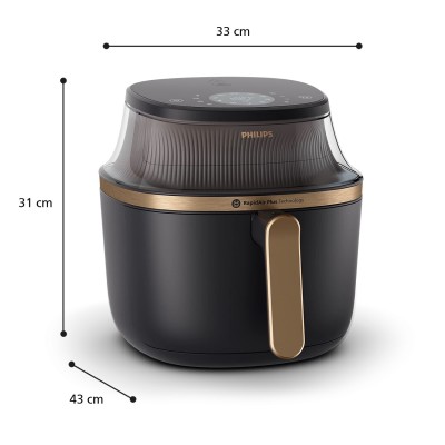 Мультипіч Philips Ovi Series 3000, 1700Вт, чаша-6.2л, сенсорне управл., 12 авто. програм, пластик, чорний (NA332/00) Мультипіч Philips Ovi Series 3000, 1700Вт, чаша-6.2л, сенсорне управл., 12 авто. програм, пластик, чорний (NA332/00)