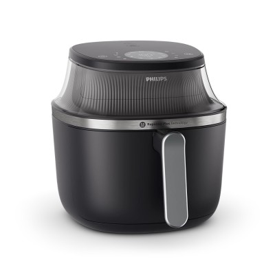 Мультипіч Philips Ovi XL Series 3000, 1700Вт, чаша-6.2л, сенсорне управл., 12 авто. програм, пластик, чорний (NA331/00)