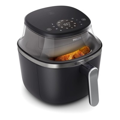 Мультипіч Philips Ovi XL Series 3000, 1700Вт, чаша-6.2л, сенсорне управл., 12 авто. програм, пластик, чорний (NA331/00)