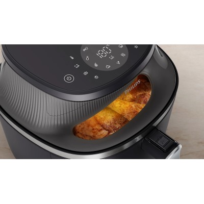 Мультипіч Philips Ovi XL Series 3000, 1700Вт, чаша-6.2л, сенсорне управл., 12 авто. програм, пластик, чорний (NA331/00)