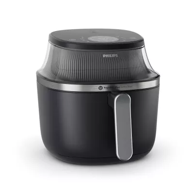 Мультипіч Philips Ovi XL Series 3000, 2000Вт, чаша-7.2л, сенсорне управл., 16 авто. програм, з віконцем, пластик, чорний (NA341/