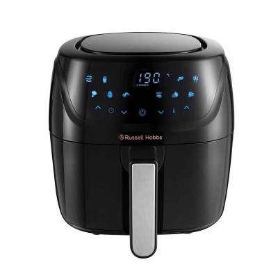 Мультипіч Russell Hobbs SatisFry Air Medium, 1350Вт, чаша-4л, сенсорне керув., алюміній/пластик,чорно-сірий (27160-56)