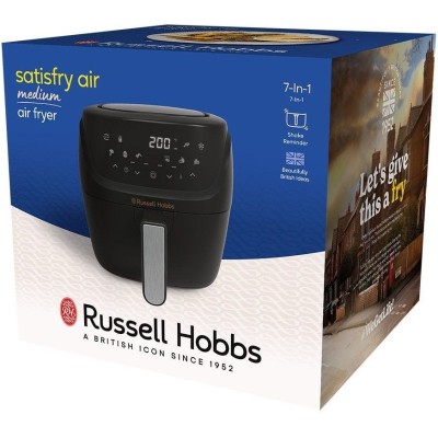 Мультипіч Russell Hobbs SatisFry Air Medium, 1350Вт, чаша-4л, сенсорне керув., алюміній/пластик,чорно-сірий (27160-56) Мультипіч Russell Hobbs SatisFry Air Medium, 1350Вт, чаша-4л, сенсорне керув., алюміній/пластик,чорно-сірий (27160-56)