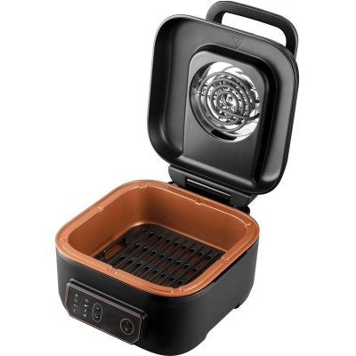 Мультипіч Russell Hobbs SatisFry Air&Grill, 1745Вт, чаша-5.5л, сенсорне керув., алюміній/пластик,чорно-помаранчевий (26520-56) Мультипіч Russell Hobbs SatisFry Air&Grill, 1745Вт, чаша-5.5л, сенсорне керув., алюміній/пластик,чорно-помаранчевий (26520-56)