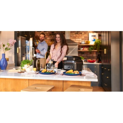 Мультипіч Russell Hobbs SatisFry Air&Grill, 1745Вт, чаша-5.5л, сенсорне керув., алюміній/пластик,чорно-помаранчевий (26520-56) Мультипіч Russell Hobbs SatisFry Air&Grill, 1745Вт, чаша-5.5л, сенсорне керув., алюміній/пластик,чорно-помаранчевий (26520-56)