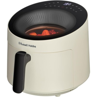 Мультипіч Russell Hobbs Satisfry Panoramic- 1500Вт, чаша-5л, сенсорне управл., 10 авто. програм, пластик/скло, кремовий (27421-5 Мультипіч Russell Hobbs Satisfry Panoramic- 1500Вт, чаша-5л, сенсорне управл., 10 авто. програм, пластик/скло, кремовий (27421-5