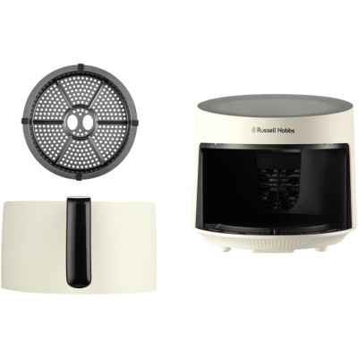 Мультипіч Russell Hobbs Satisfry Panoramic- 1500Вт, чаша-5л, сенсорне управл., 10 авто. програм, пластик/скло, кремовий (27421-5 Мультипіч Russell Hobbs Satisfry Panoramic- 1500Вт, чаша-5л, сенсорне управл., 10 авто. програм, пластик/скло, кремовий (27421-5