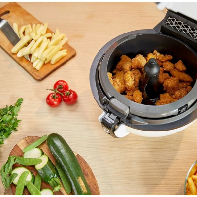 Мультипіч Tefal ActiFry Genius, 1350Вт, чаша-1,2л, сенсорне керув., підкл. до смартфону, авто перемішування, пластик, білий (FZ7 Мультипіч Tefal ActiFry Genius, 1350Вт, чаша-1,2л, сенсорне керув., підкл. до смартфону, авто перемішування, пластик, білий (FZ7