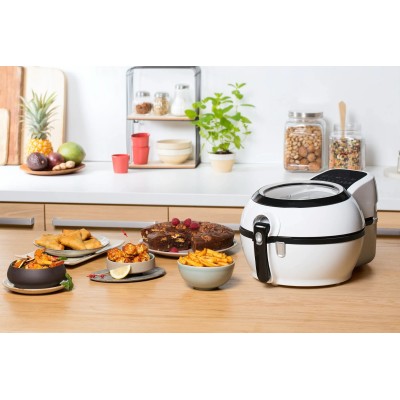 Мультипіч Tefal ActiFry Genius, 1350Вт, чаша-1,2л, сенсорне керув., підкл. до смартфону, авто перемішування, пластик, білий (FZ7 Мультипіч Tefal ActiFry Genius, 1350Вт, чаша-1,2л, сенсорне керув., підкл. до смартфону, авто перемішування, пластик, білий (FZ7