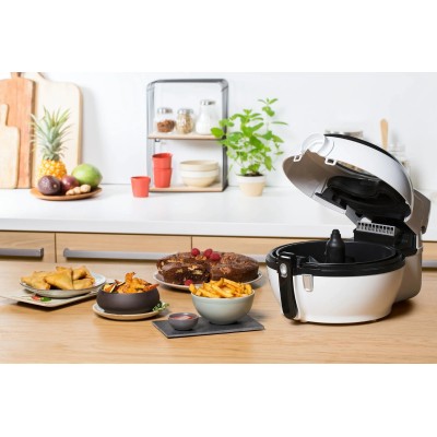 Мультипіч Tefal ActiFry Genius, 1350Вт, чаша-1,2л, сенсорне керув., підкл. до смартфону, авто перемішування, пластик, білий (FZ7 Мультипіч Tefal ActiFry Genius, 1350Вт, чаша-1,2л, сенсорне керув., підкл. до смартфону, авто перемішування, пластик, білий (FZ7