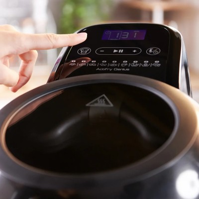 Мультипіч Tefal ActiFry Genius, 1350Вт, чаша-1,2л, сенсорне керув., підкл. до смартфону, авто перемішування, пластик, чорний (FZ Мультипіч Tefal ActiFry Genius, 1350Вт, чаша-1,2л, сенсорне керув., підкл. до смартфону, авто перемішування, пластик, чорний (FZ