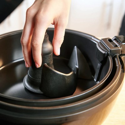 Мультипіч Tefal ActiFry Genius, 1350Вт, чаша-1,2л, сенсорне керув., підкл. до смартфону, авто перемішування, пластик, чорний (FZ Мультипіч Tefal ActiFry Genius, 1350Вт, чаша-1,2л, сенсорне керув., підкл. до смартфону, авто перемішування, пластик, чорний (FZ