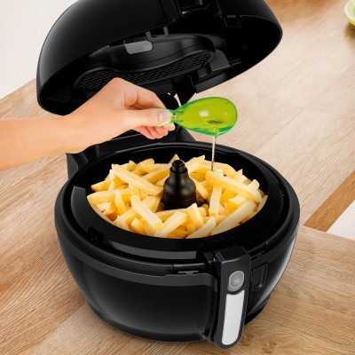Мультипіч Tefal ActiFry Genius, 1350Вт, чаша-1,2л, сенсорне керув., підкл. до смартфону, авто перемішування, пластик, чорний (FZ Мультипіч Tefal ActiFry Genius, 1350Вт, чаша-1,2л, сенсорне керув., підкл. до смартфону, авто перемішування, пластик, чорний (FZ