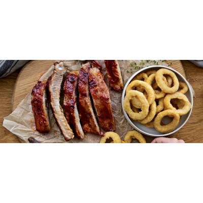 Мультипіч Tefal Dual EasyFry&Grill AirFryer, 2700Вт, чаша-5.2+3.1л, сенсорне керув., 2 чаши, гриль, пластик, сіро-чорний (EY905D