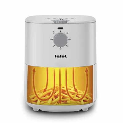 Мультипіч Tefal Easy Fry Essential, 1430Вт, чаша-3.5л, механічне керув., пластик, білий (EY130A10)