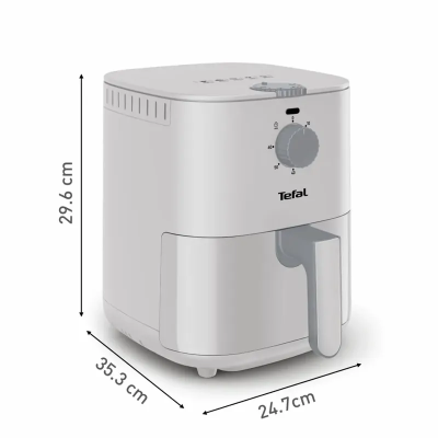Мультипіч Tefal Easy Fry Essential, 1430Вт, чаша-3.5л, механічне керув., пластик, білий (EY130A10)