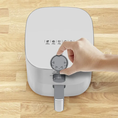 Мультипіч Tefal Easy Fry Essential, 1430Вт, чаша-3.5л, механічне керув., пластик, білий (EY130A10)